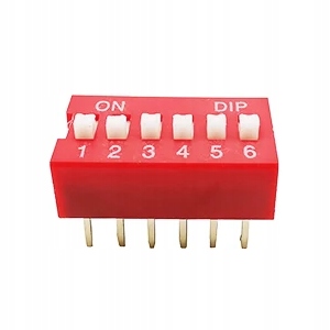 Dip Switch do lutowania na Pcb 6P