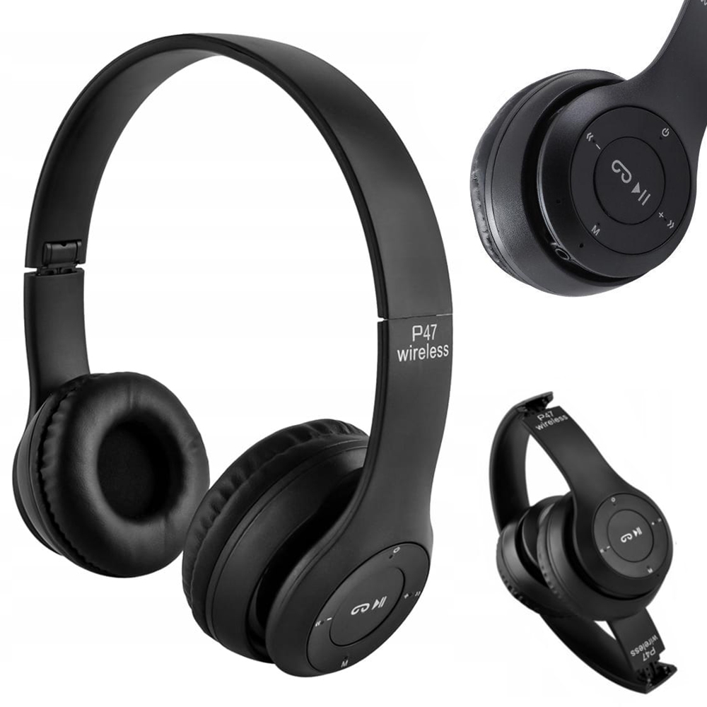 

Słuchawki Bezprzewodowe P47 Bluetooth Mikrofon MP3