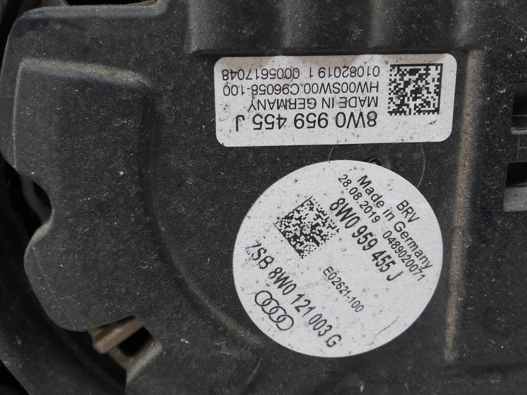 ventilátor chladiče 2.0 TDI 8W0959455J Audi A6 V (2018-) C8