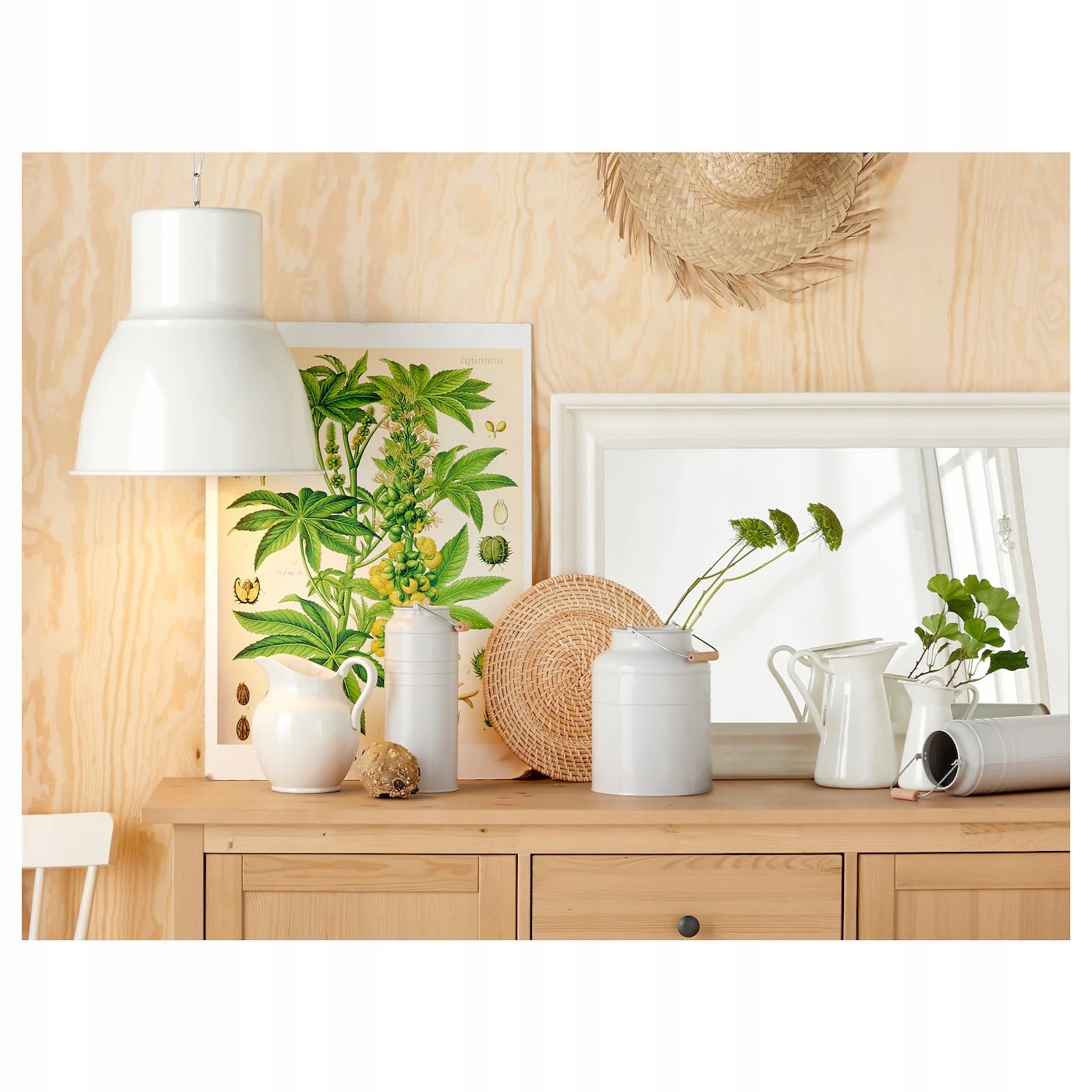 IKEA SOCKERART Wazon/dzbanek, biały, 16 cm Kolor biały