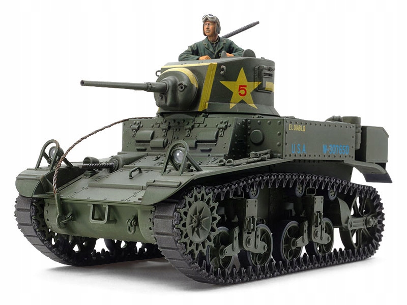 Tank M3 Stuart late model 35360 Tamiya