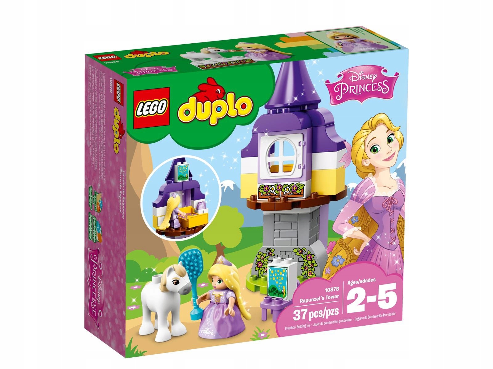 LEGO Duplo 10878 - Wieża Roszpunki