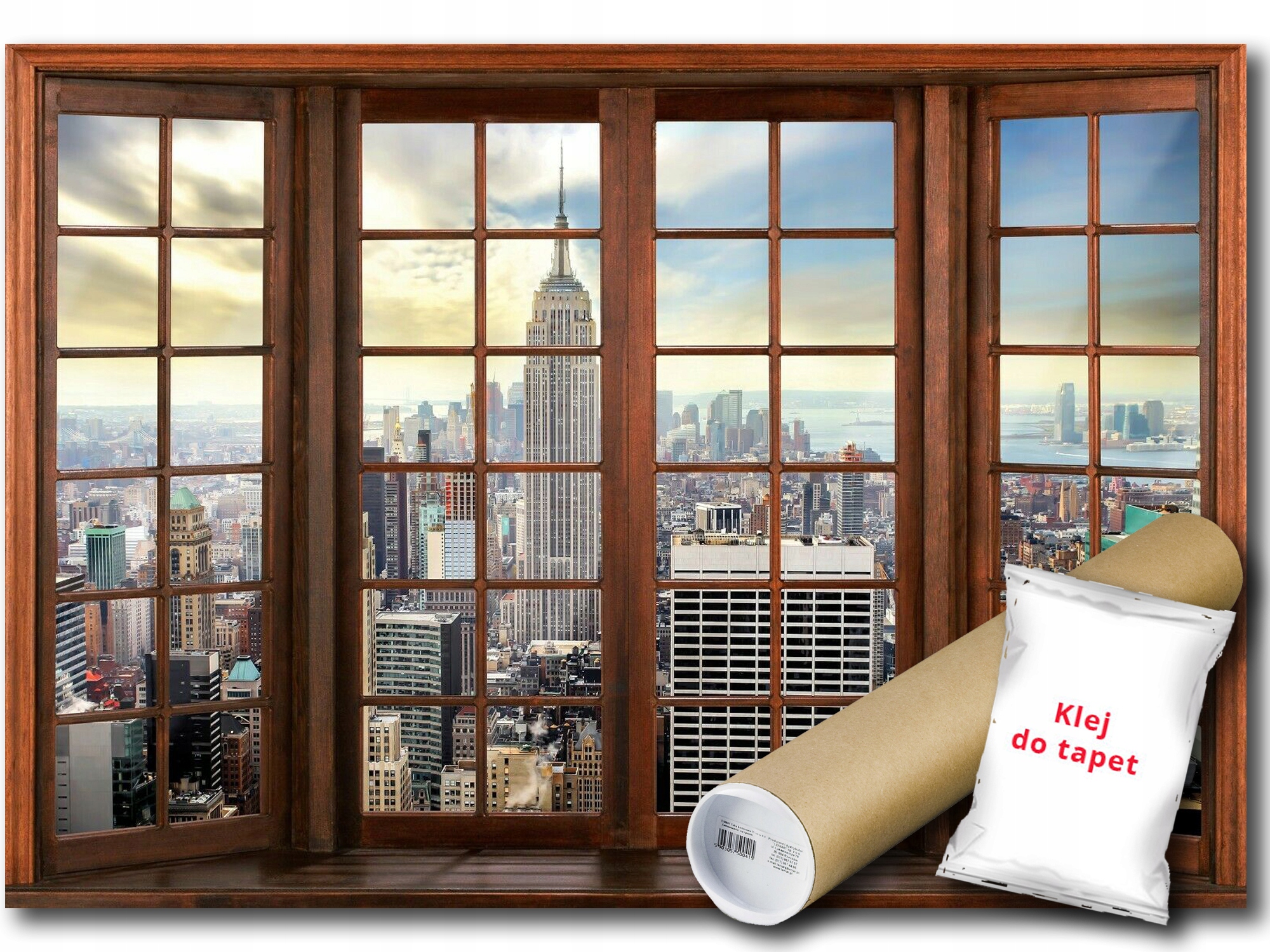 Vinylová Fototapeta Teras Okno New York 368x254