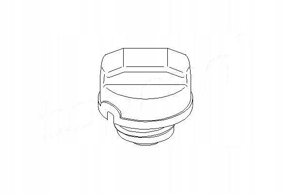 TOPRAN KOREK WLEWU PALIWA OPEL CORSA C, OMEGA B, V Producent części Topran