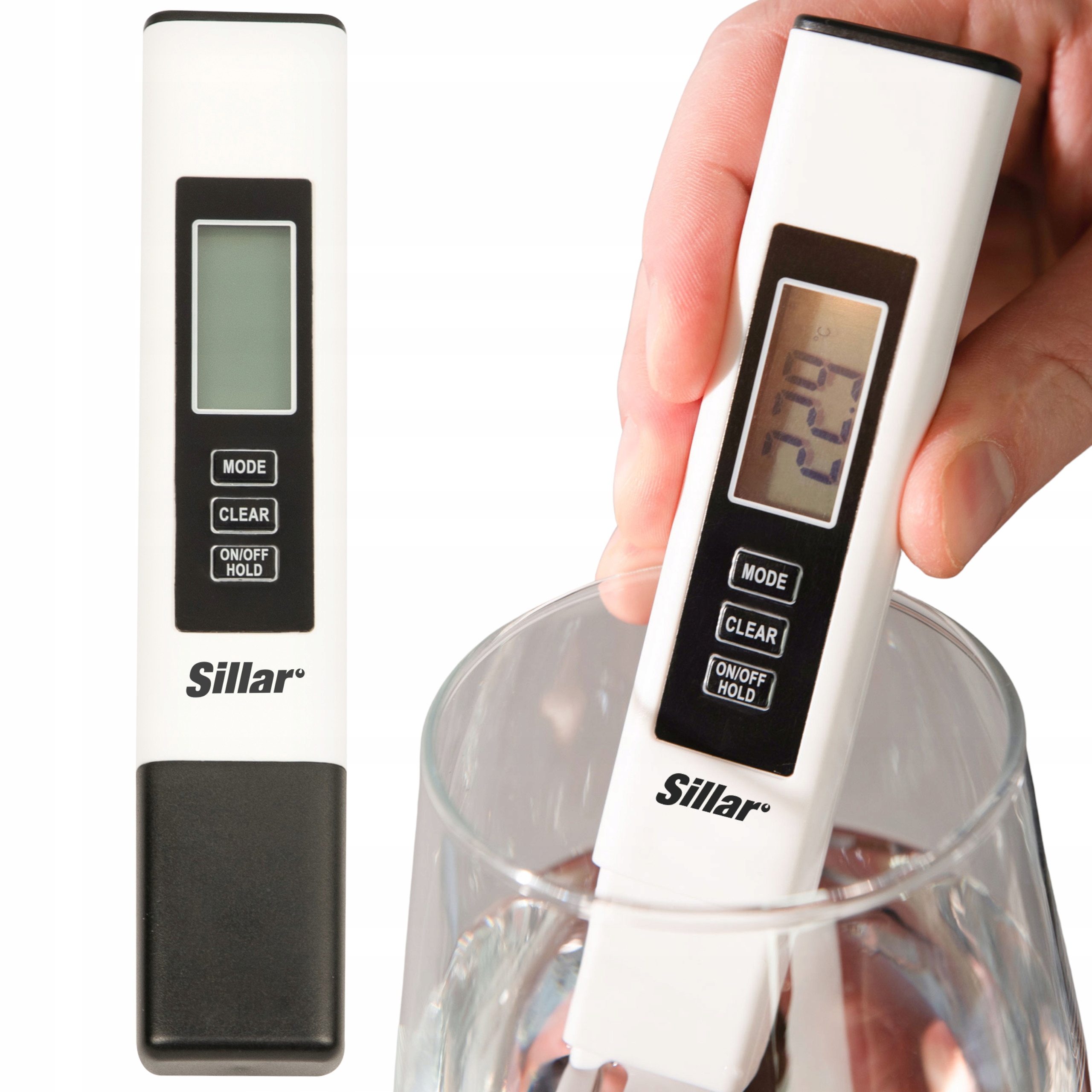 Miernik tester jakości wody Sillar TDS EC temperatury osmoza test wody