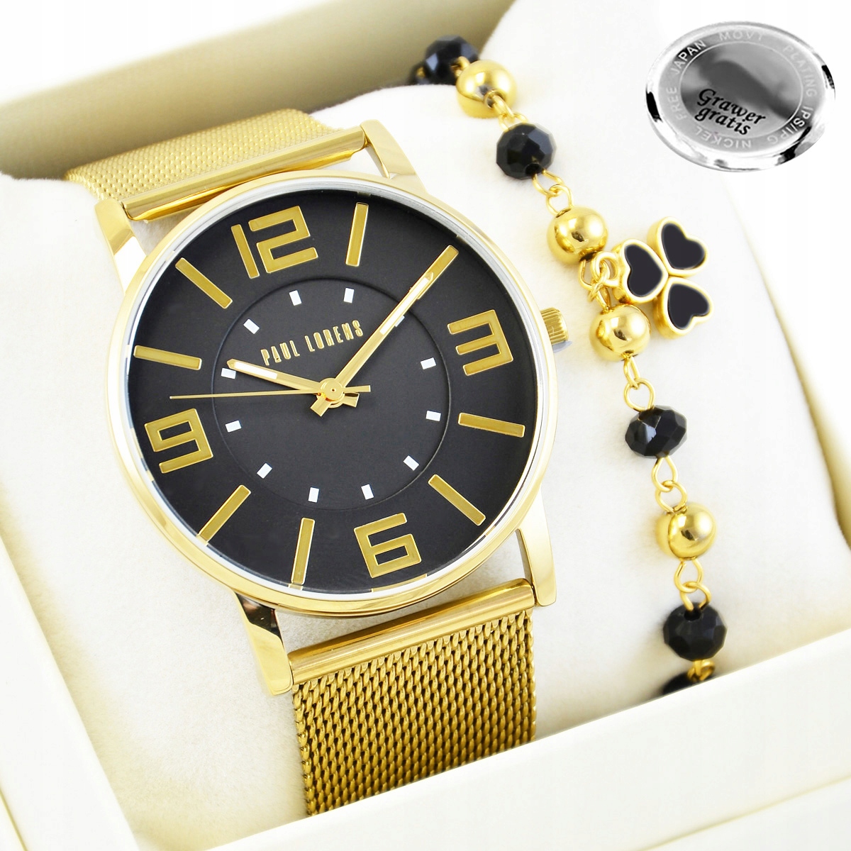 Dámské hodinky Debby Paul Lorens náramek Dárek Gravírování