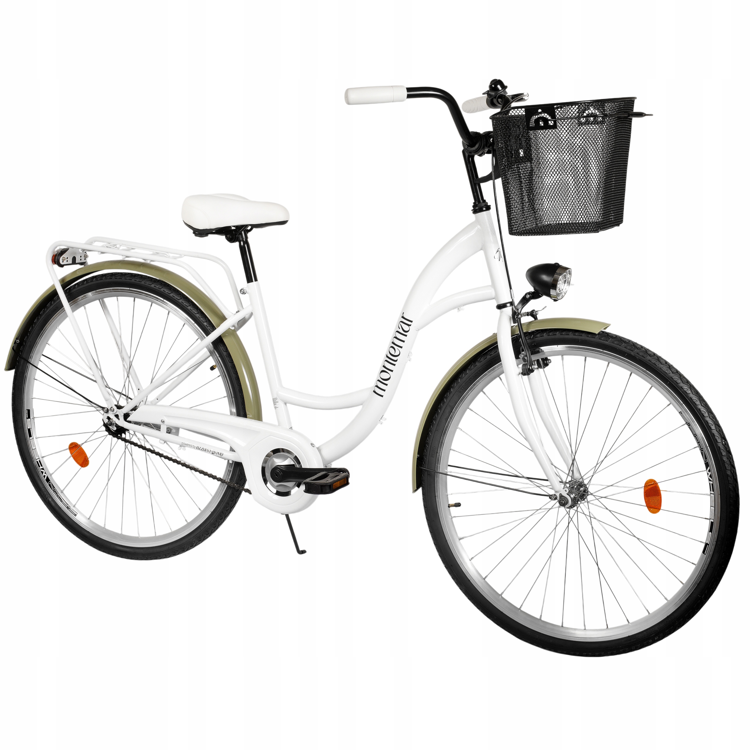 Rower Miejski Damka Montemar 28 cali Retro Damski BiałycPolski Producent