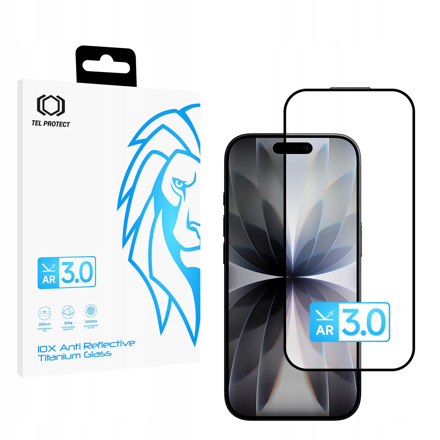 Tvrdené sklo 10X Ar 3.0 AntiReflective Titanium Glass Iphone 16 Pro Max