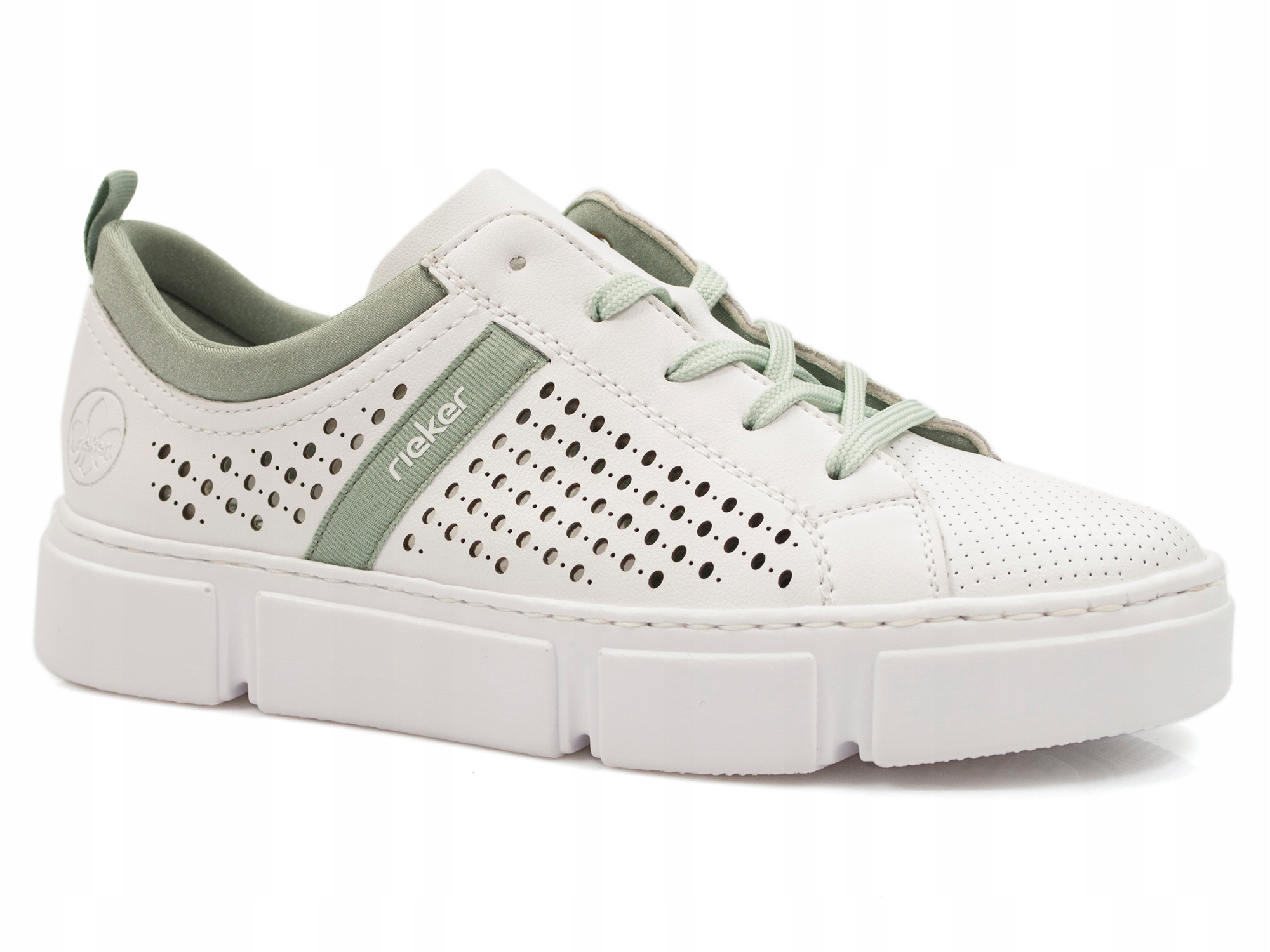 

półbuty Rieker damskie Komfortowe buty Sneakersy