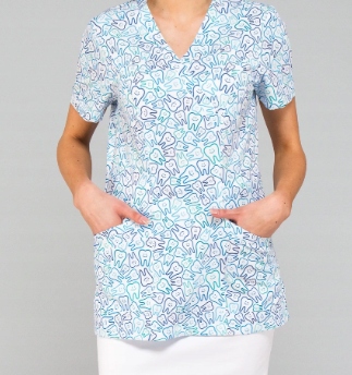 Mikina Lékařská Eldan Mia Zoubky P31 XXL