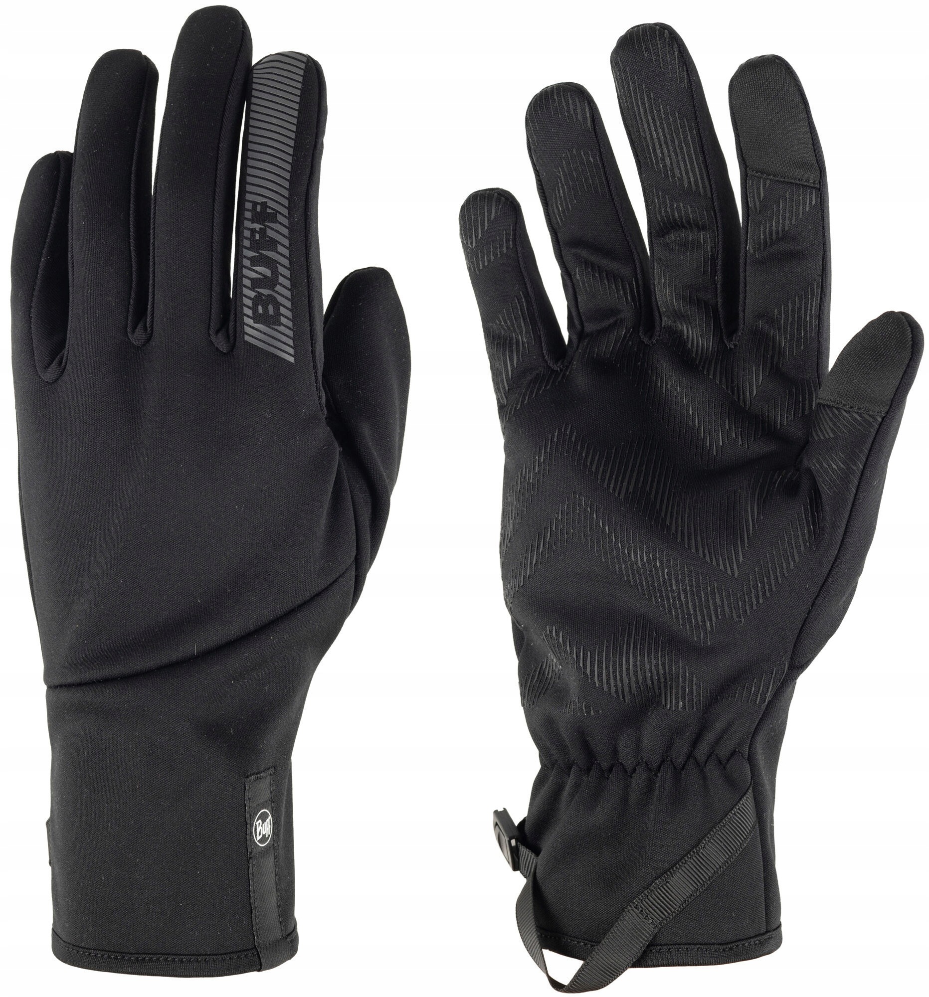 Větruodolné rukavice Buff Windproof Pertex Velikost: XL Black