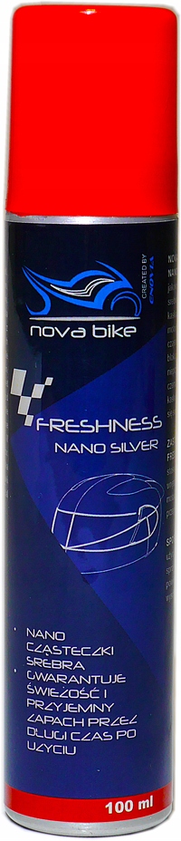 NOVA BIKE Freshness Nano Silver prostriedok na osvieženie prilieb oblečenia