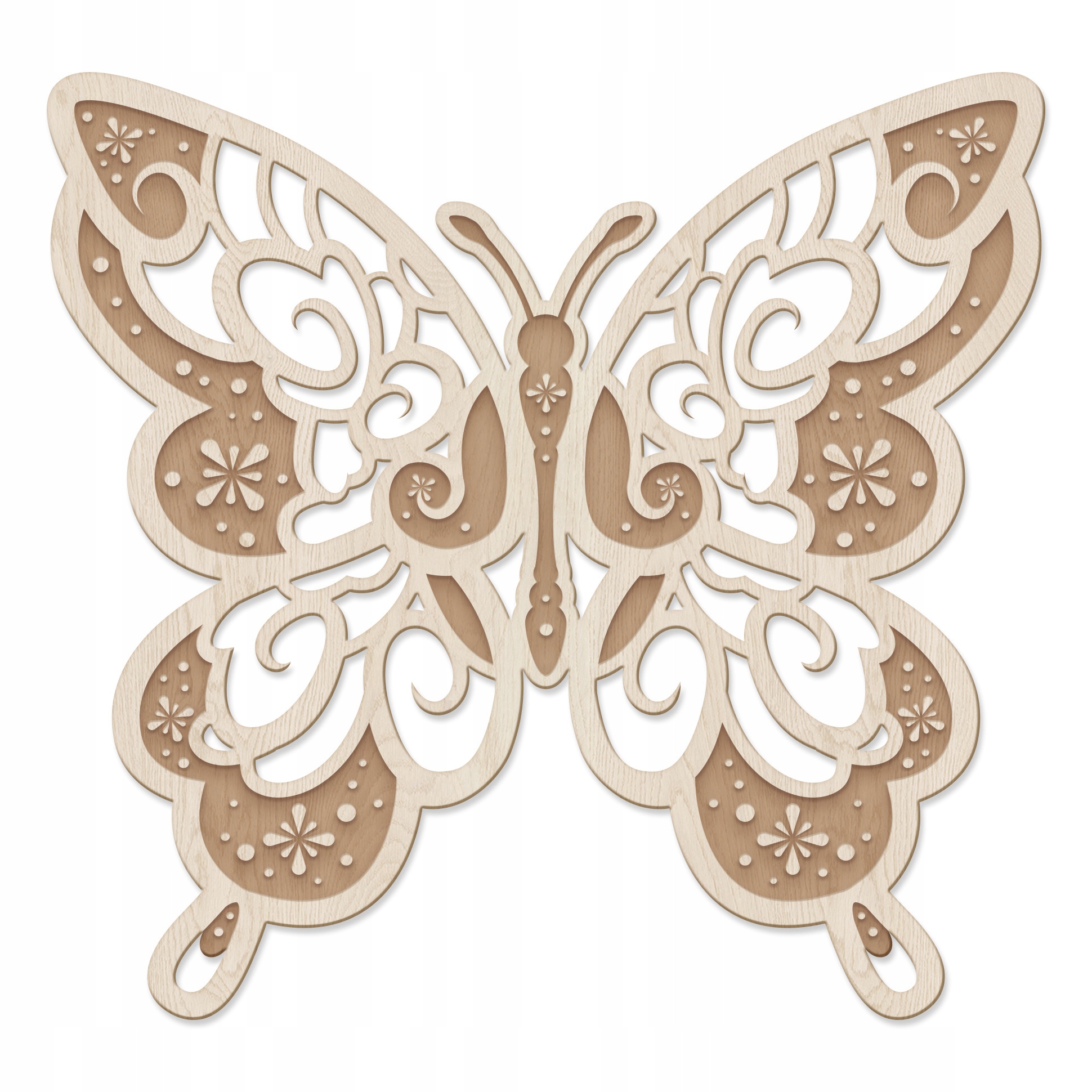 Motyl dekor dziecięcy Dekorki do decoupage 10 cm