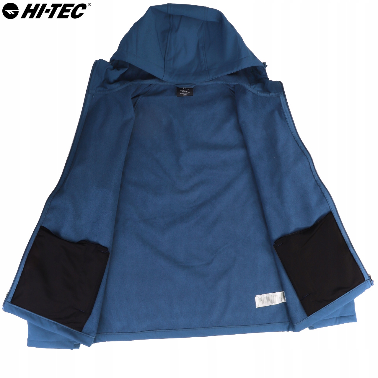 KURTKA MĘSKA SOFTSHELL HI-TEC NETI WODOODPORNA ODDYCHAJĄCA Z KAPTUREM XXL Rodzaj softshell