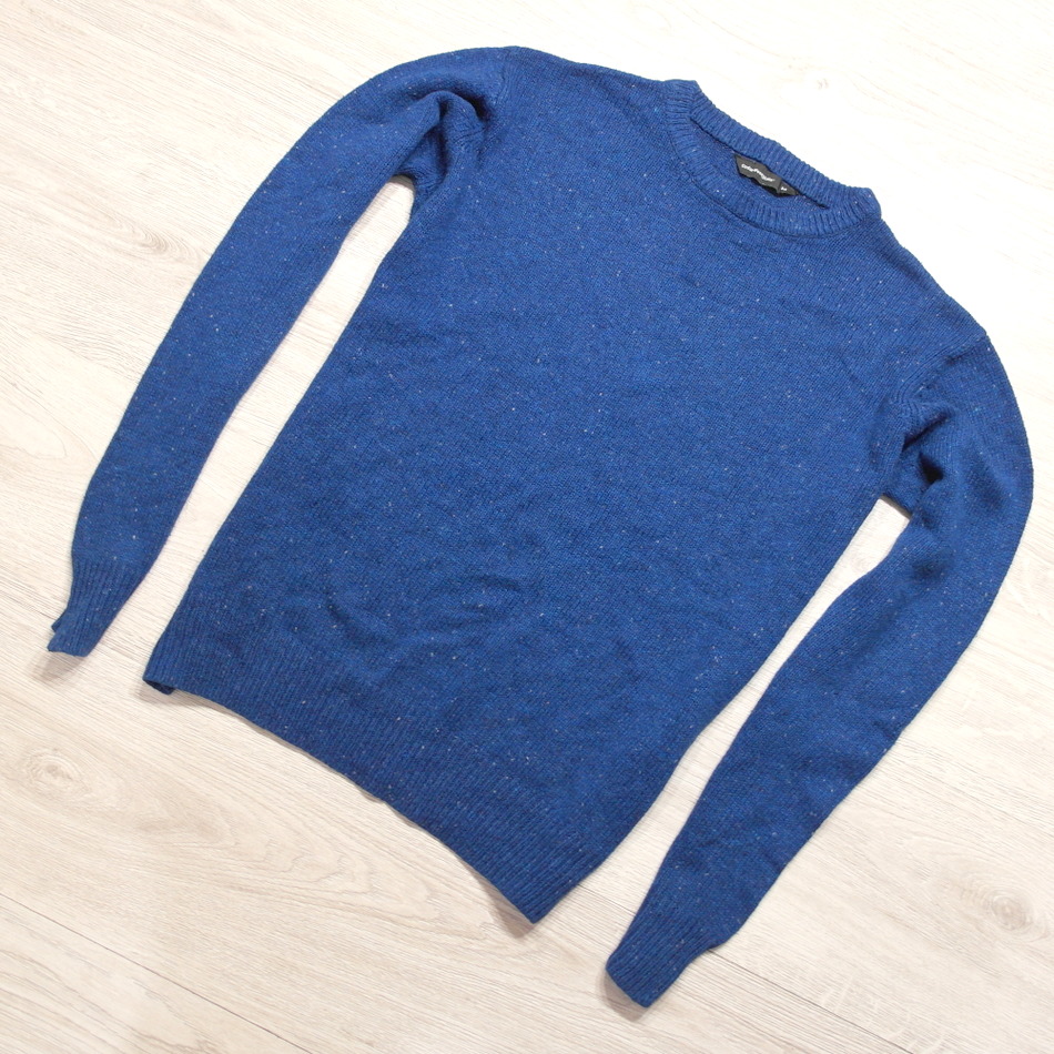 CEDARWOOD _ ŚWIETNY CIEPŁY SWETER Z LOGO _ M/L Marka inna