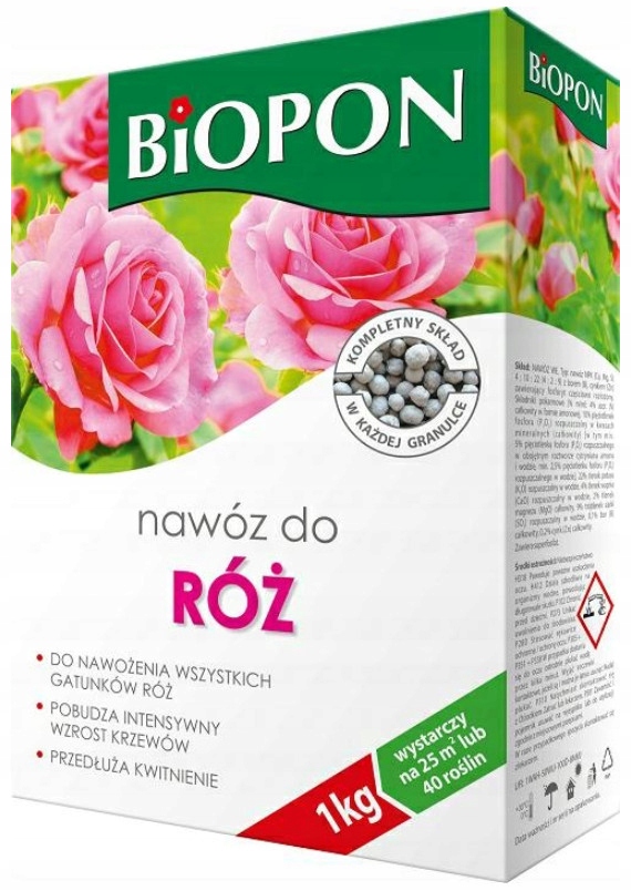 Biopon Nawóz do róż 1kg