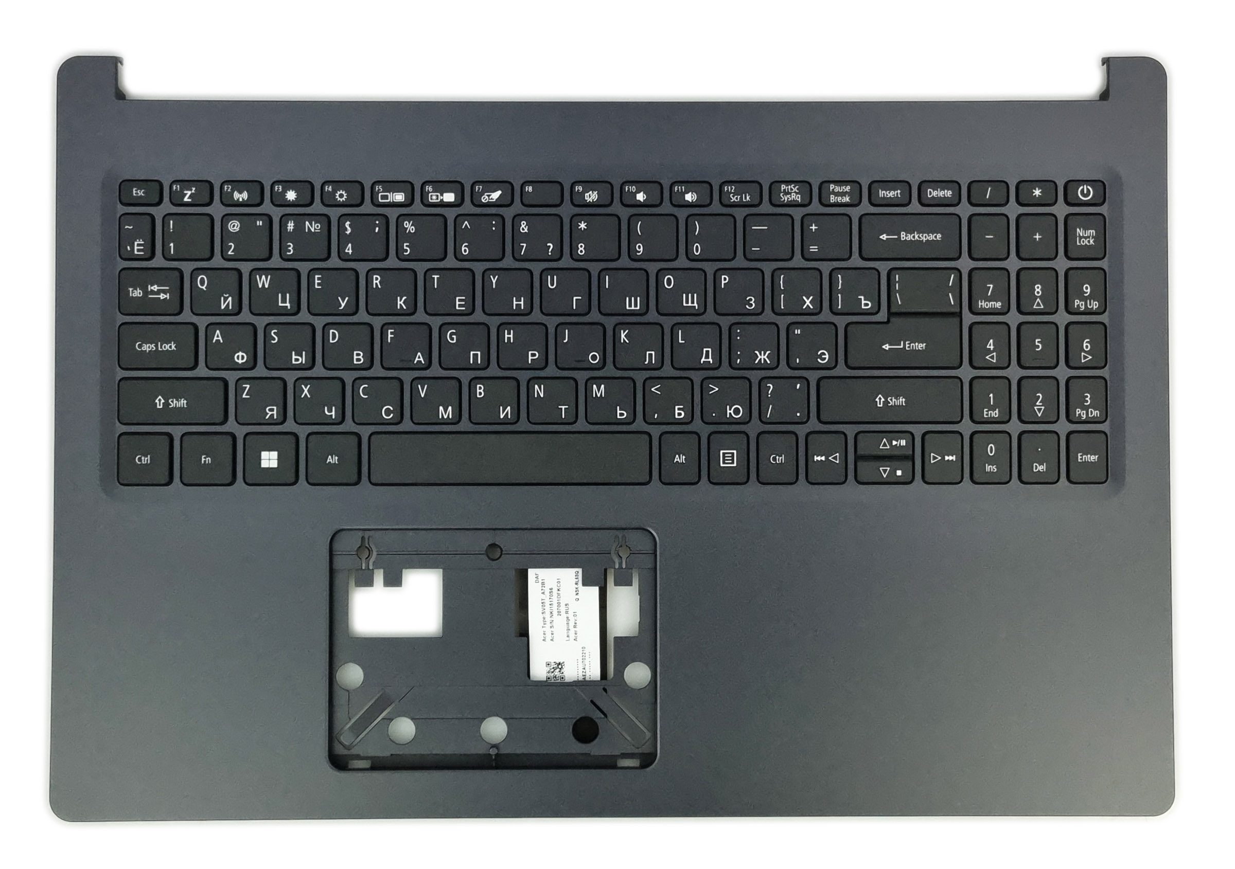 Nová Konstrukce Klávesnice Acer A115-22 A315-23 A315-43 EX215-22 Ruská