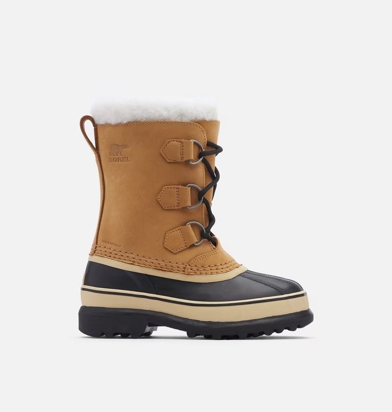 Sorel Śniegowce Dziecięce Caribou Wp Buff 32