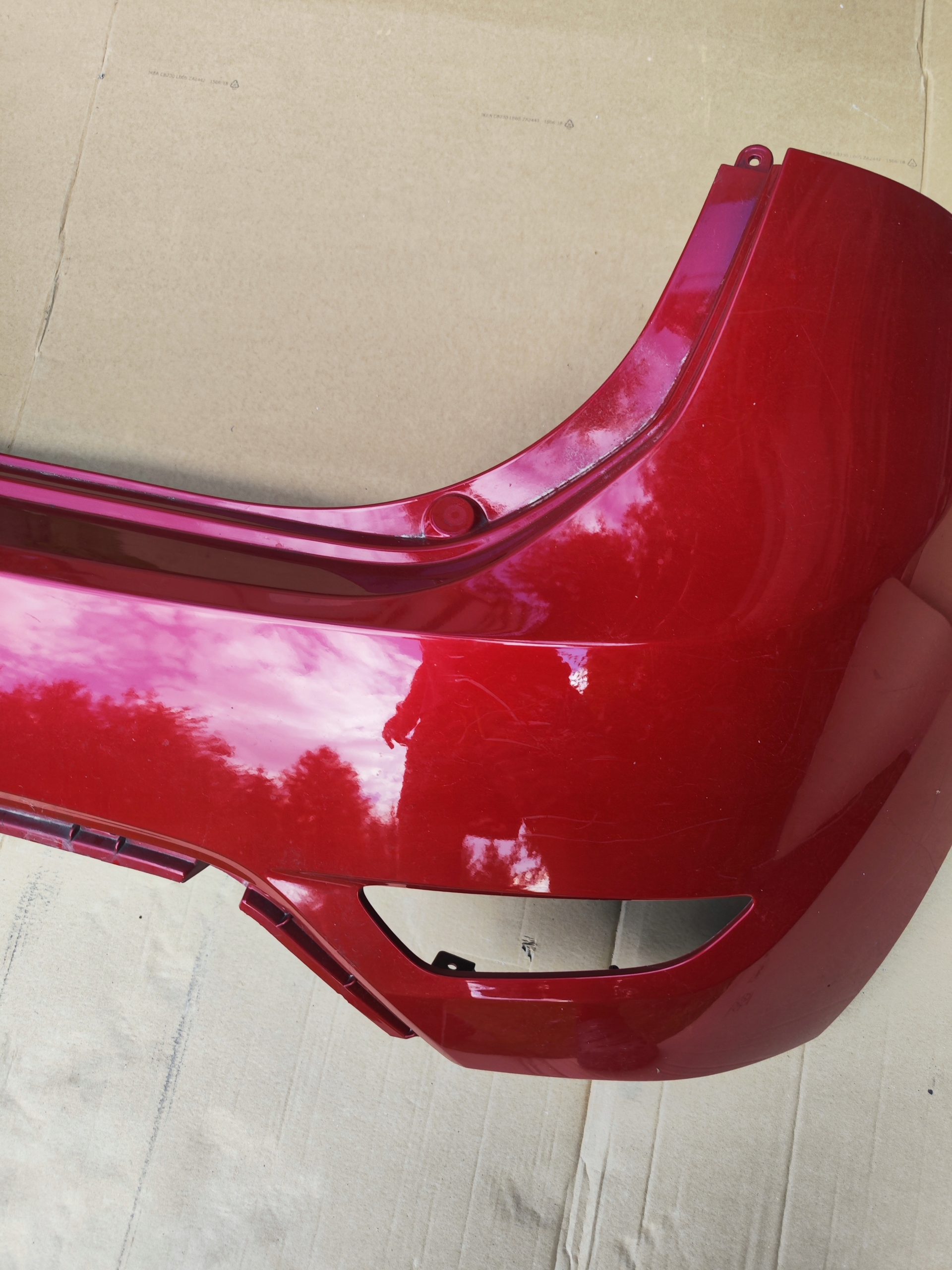 bumper rear part rear HYUNDAI IX20 86611-1K000