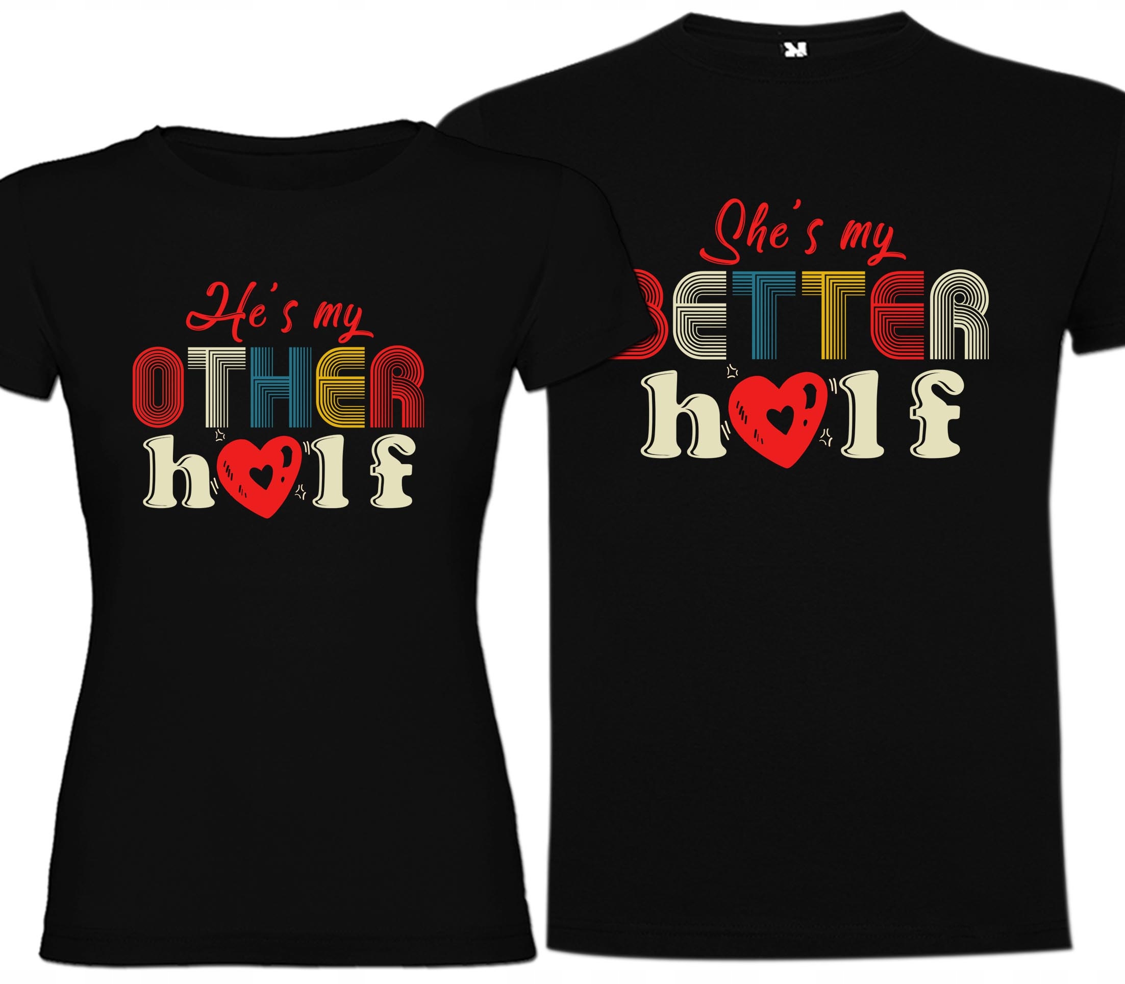 

Tshirt Dla Par Na Walentynki My Better Half S