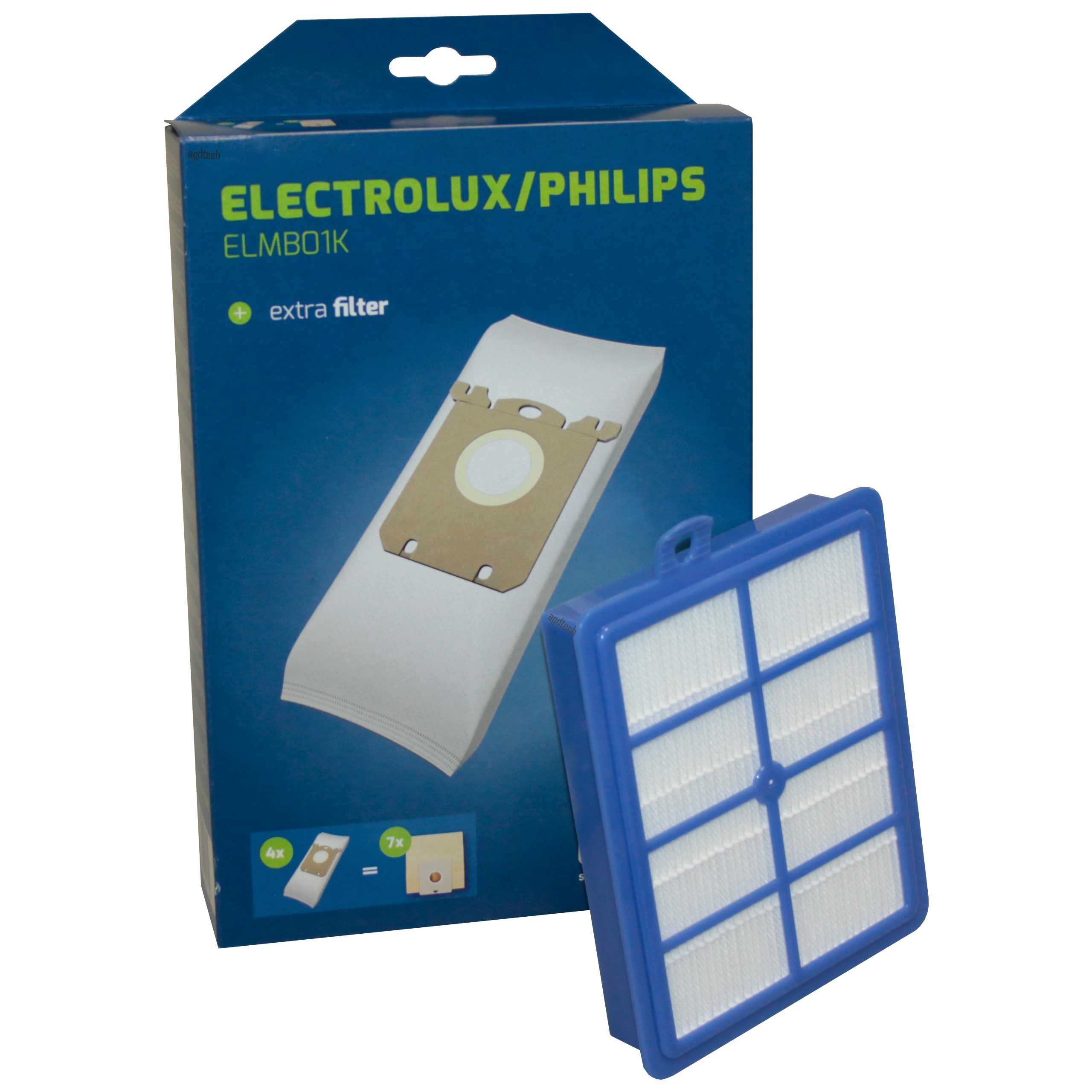 

24x Worki Electrolux Philips E201SM Filtr Hepa