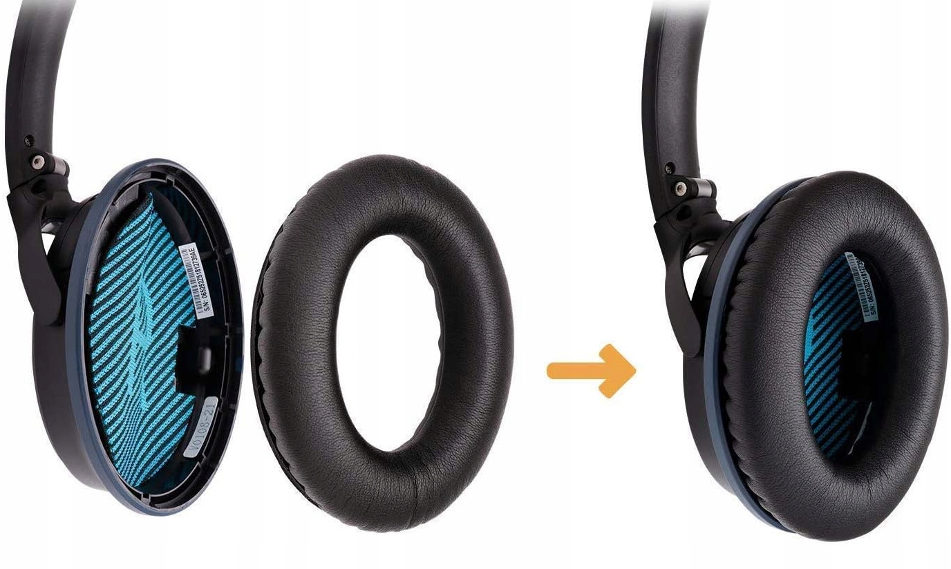 NAUSZNIKI PADY GĄBKI DO BOSE QC35 QC25 QC15 AE2 Model QC35 QC25 QC15 AE