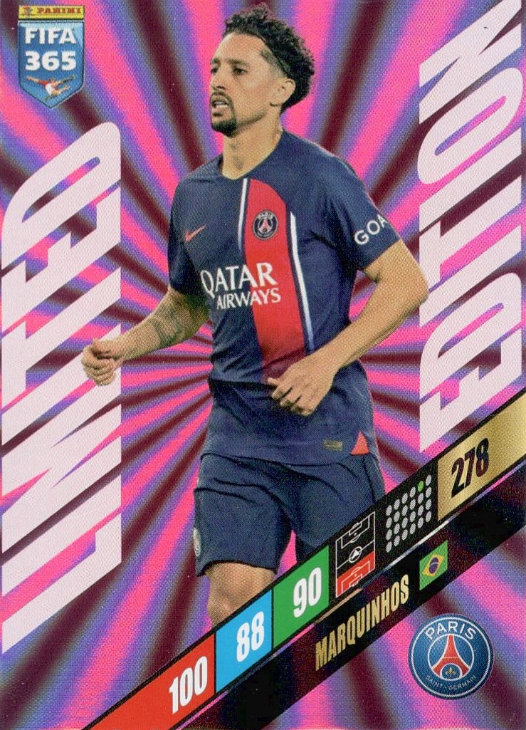 Panini Fifa Adrenalyn XL Karta Kolekcjonerska Marquinhos Limited