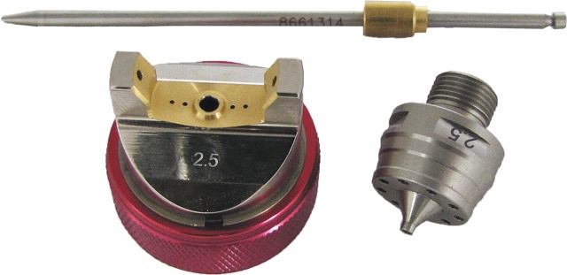 Zestaw dysz PROFESSIONAL HP 2.5mm