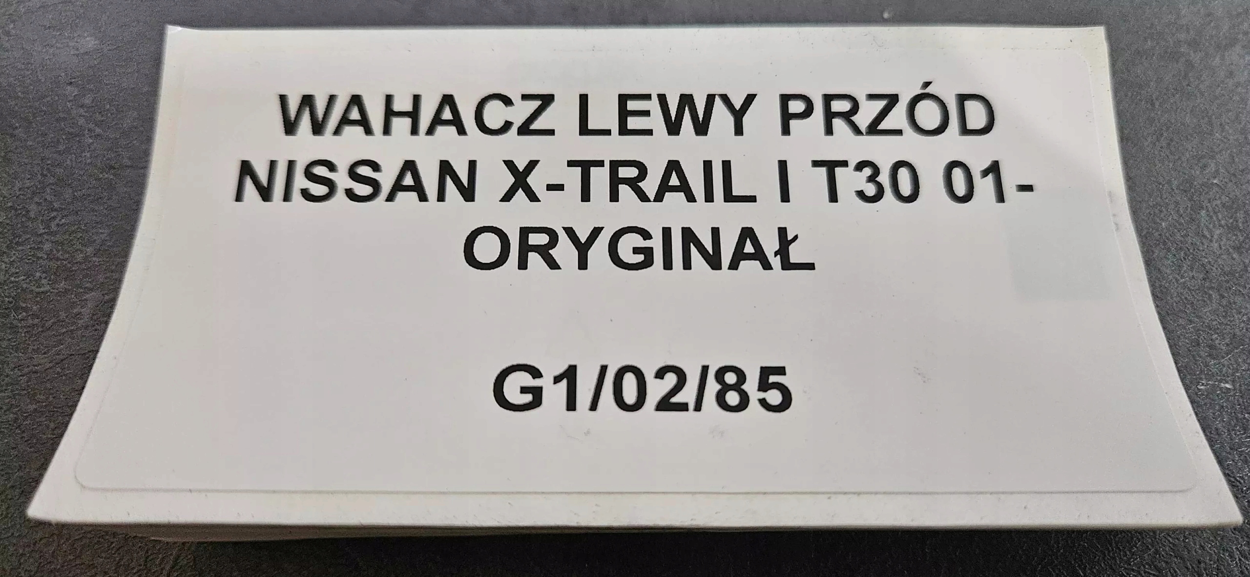 arm left front NISSAN X-TRAIL and T30 2001- ORYG