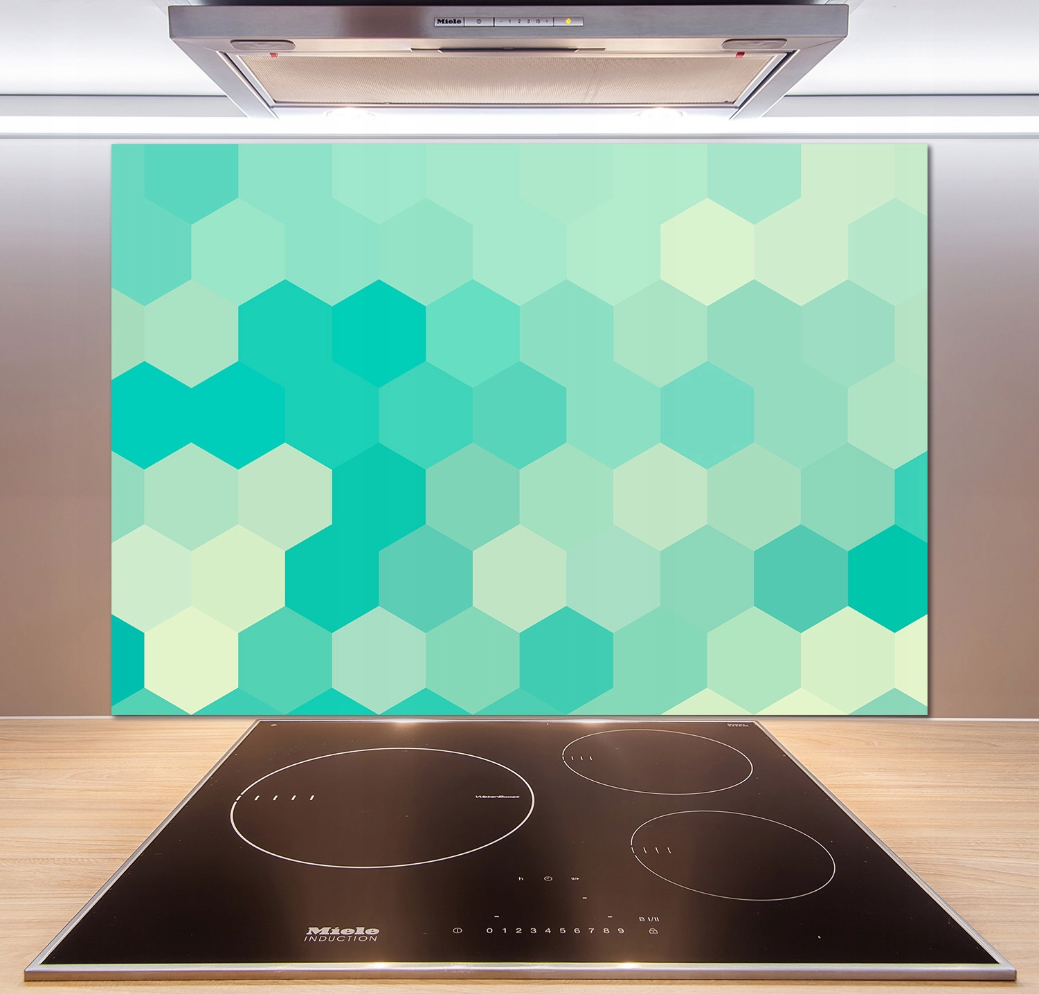 

Panel do kuchni Geometryczne tło 100x70 cm + Klej