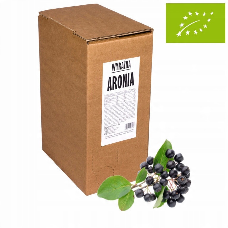 

Ekologiczny sok z aronii 100% Bio 5L