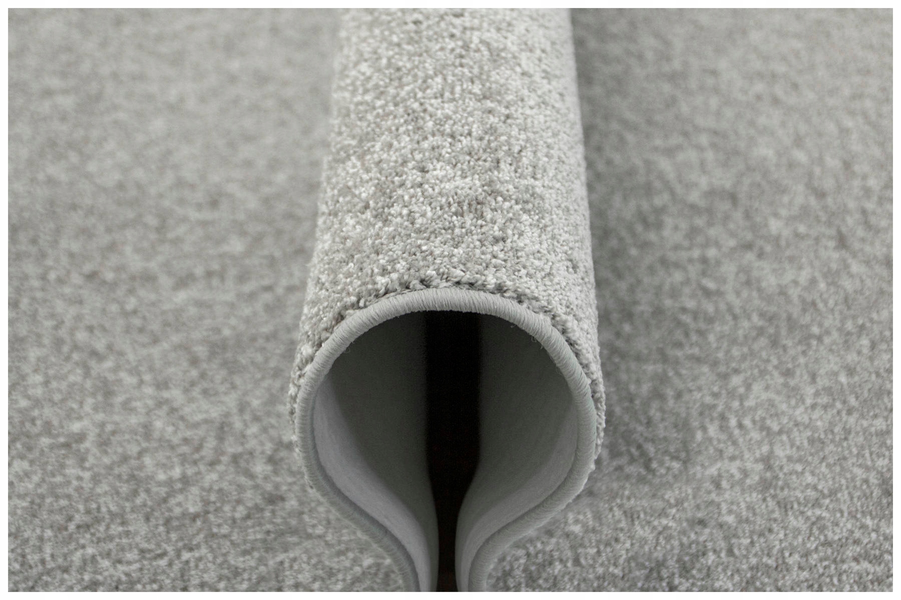 

200x250 cm Jasny Szary Dywan Z Wykładziny Na Filcu