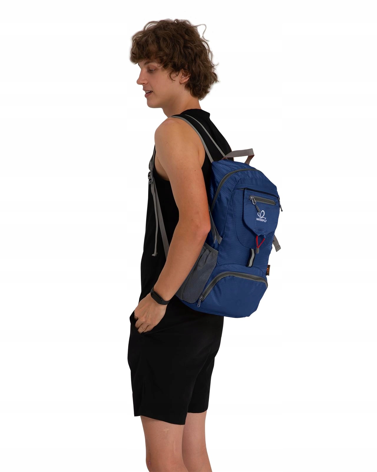 WATERFLY Ultralekki Składany Plecak 20L Turystyczny Trekkingowy — miniatura 8