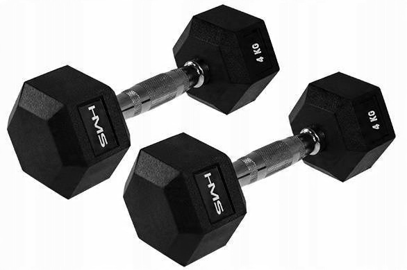 

Zestaw Hantli Ciężarków Do Ćwiczeń Fitness 2x4 kg