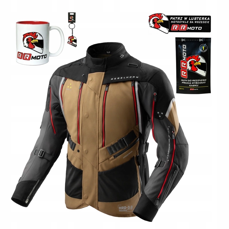 Bunda Rebelhorn Hardy 3.0 Desert/grey/red hnedá šedá červená Darčeky
