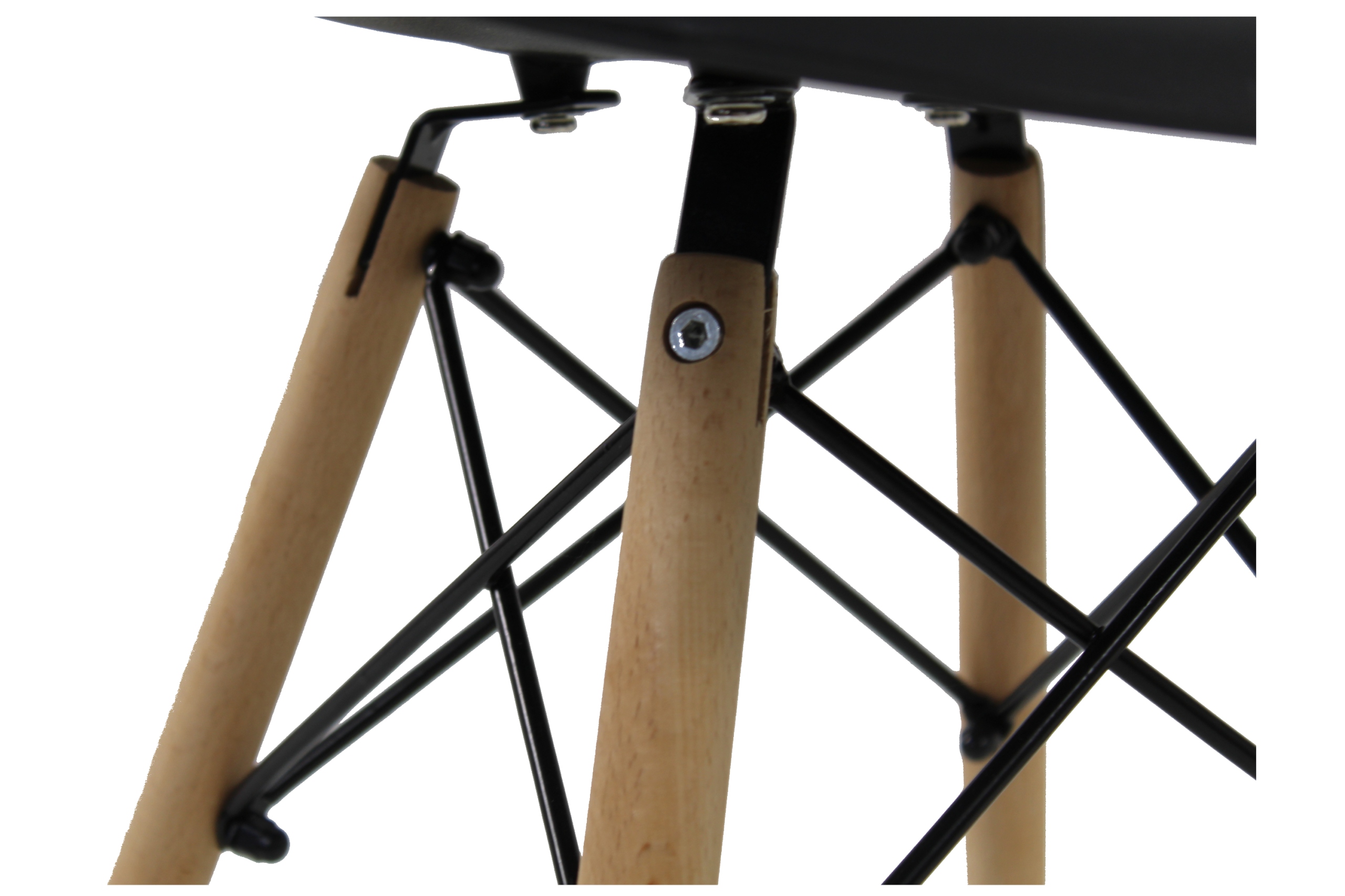 Stół rozkładany z 4 krzesłami / komplet do KUCHNI Szerokość siedziska 46 cm