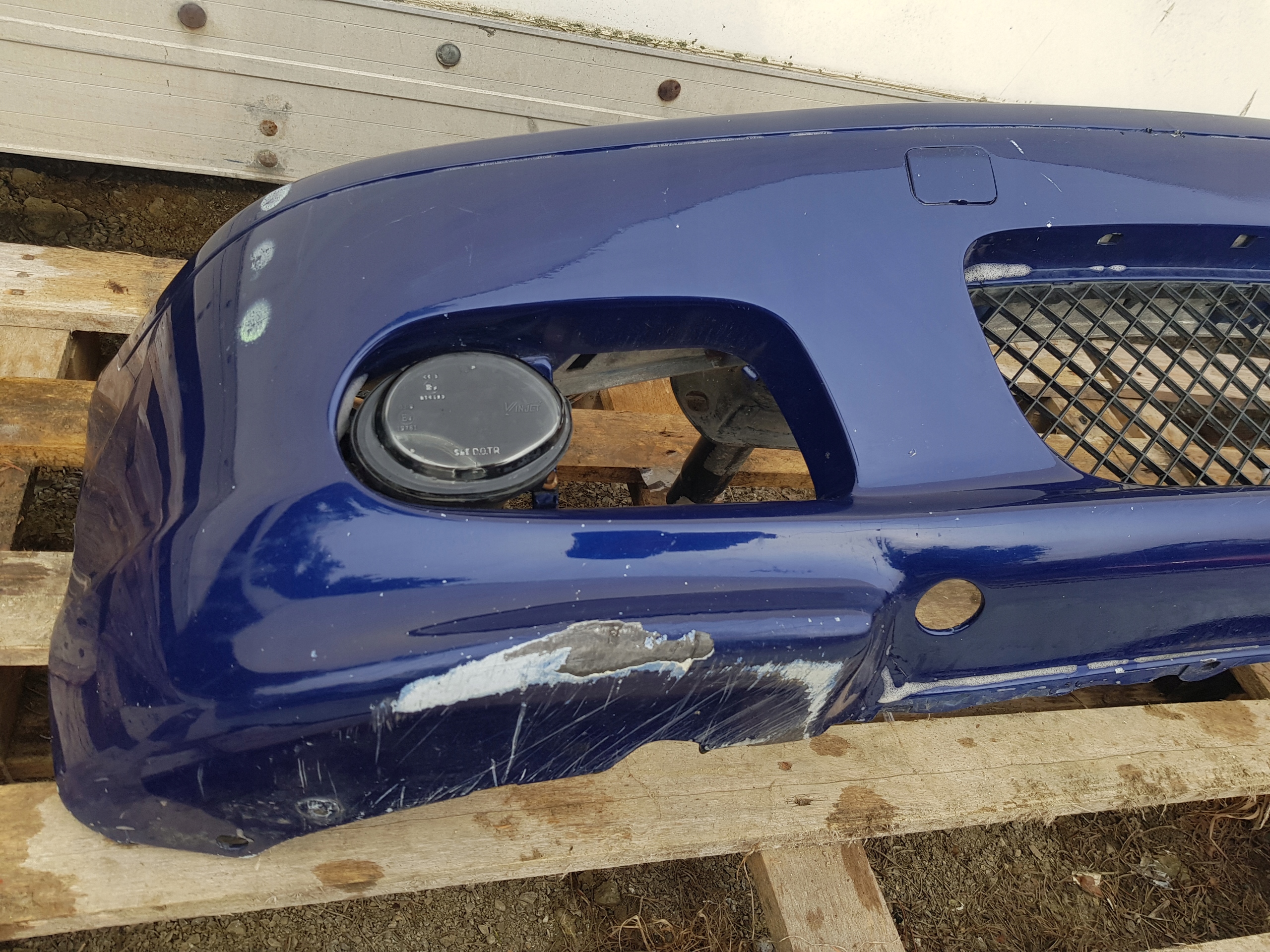 BMW 3 E46 COUPE CABRIO m-packet bumper front front graphitic sider