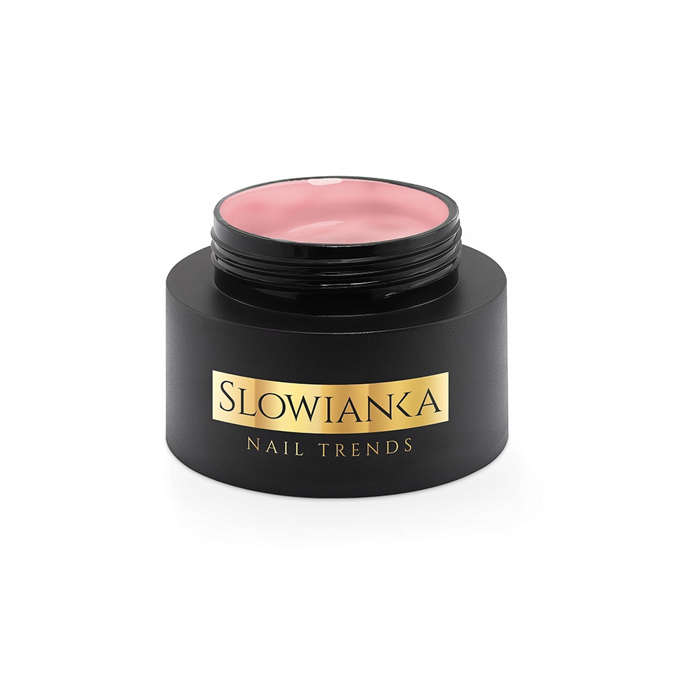 Přírodní Pink Krycí Gel nevyrovnávací Slowianka Nail Trends 50g