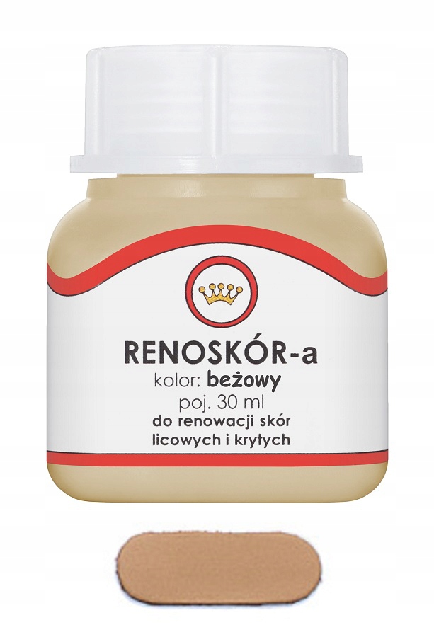 

Renoskór Farba Lakier Do Skóry Beżowy 30ml