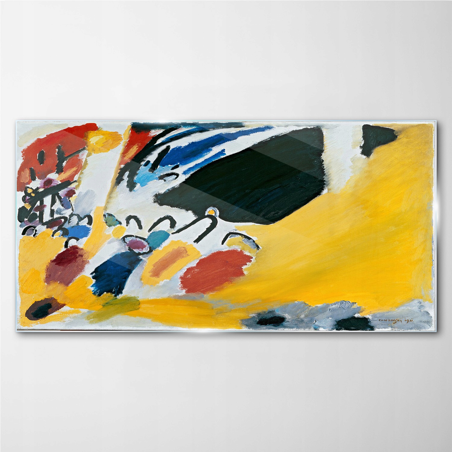 

Obraz szklany z nadrukiem Impresja iii 140x70 cm