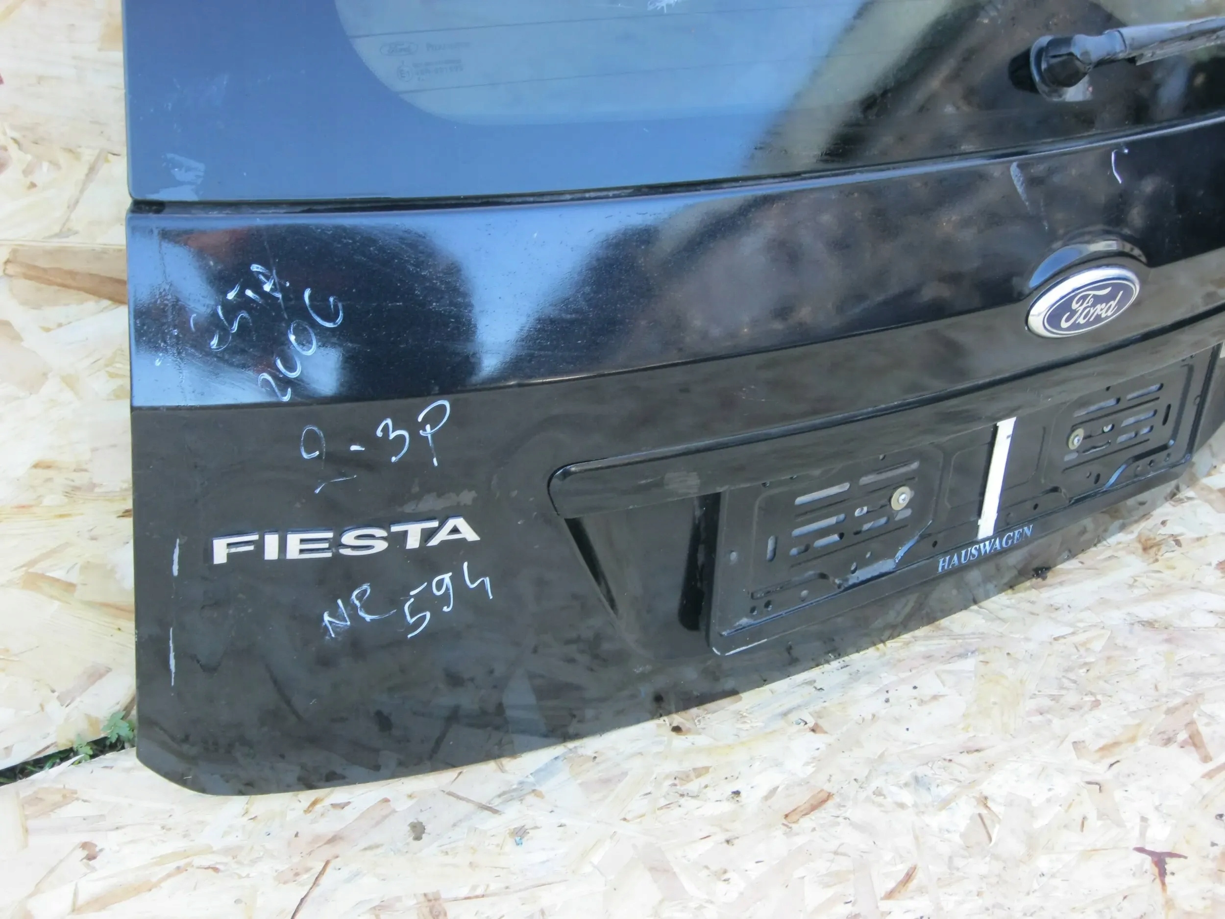 boot door Ford Fiesta MK6 02-08 3D