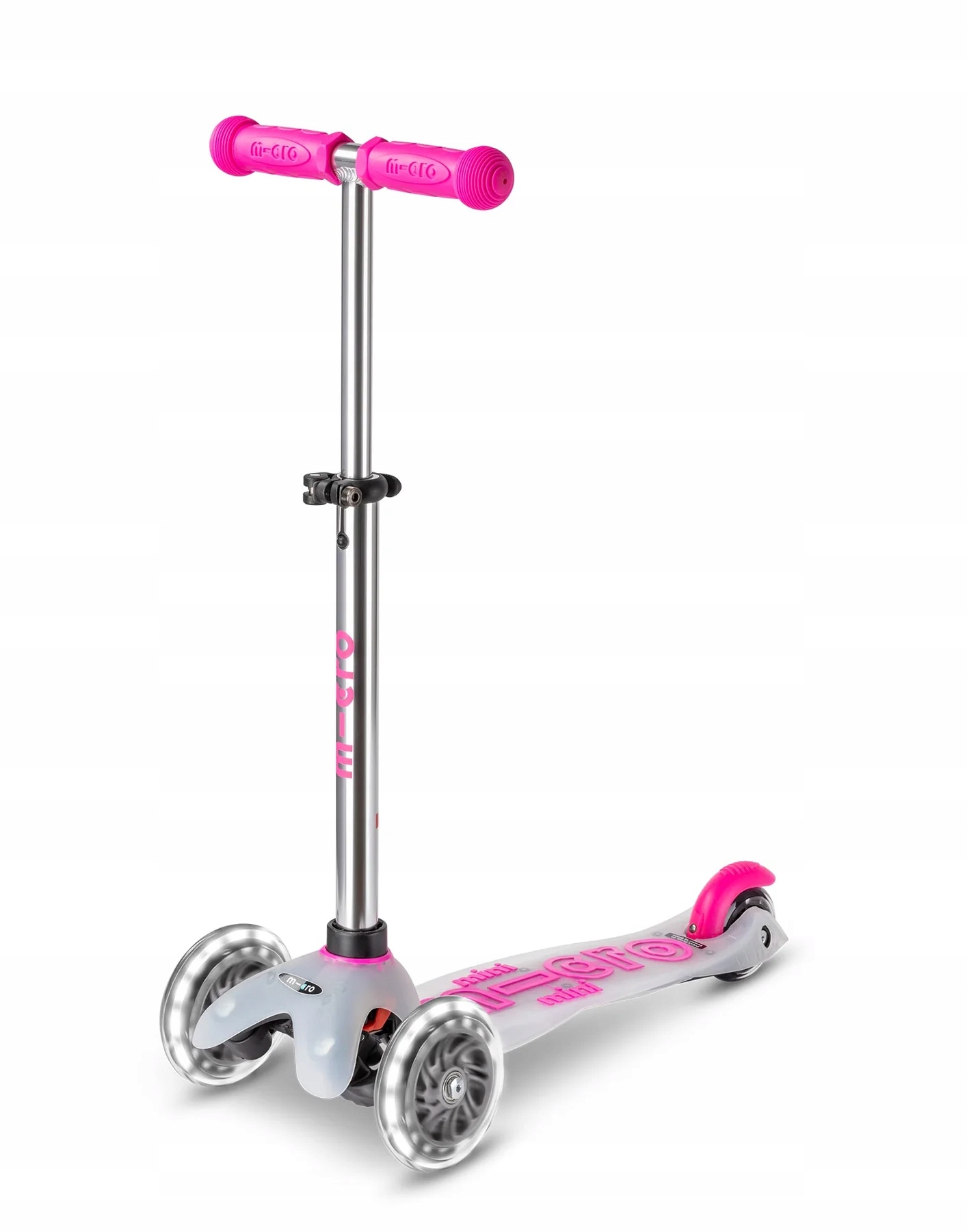 Hulajnoga Mini Micro Deluxe Flux Led Neon Pink
