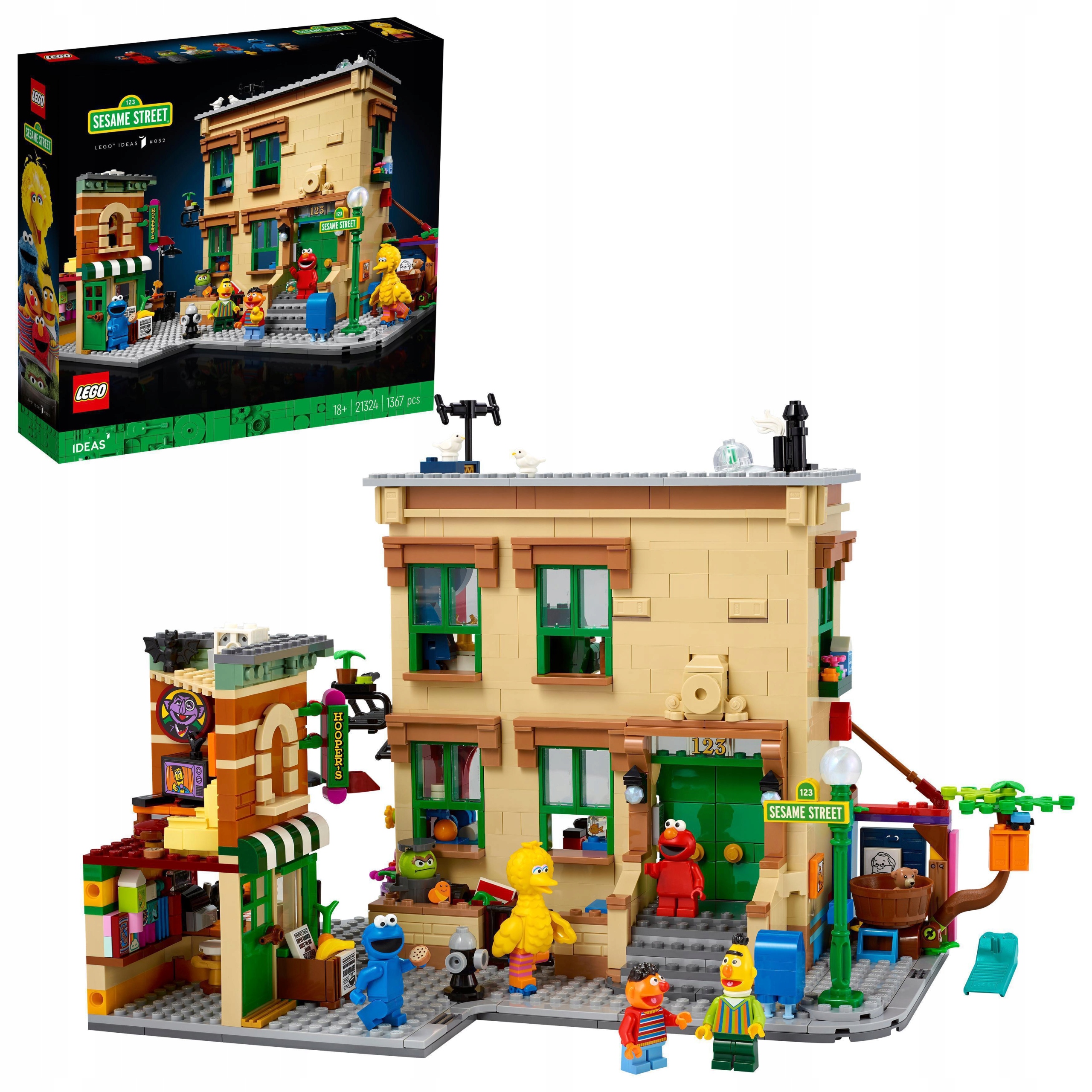 

Lego Ideas Ulica Sezamkowa 21324