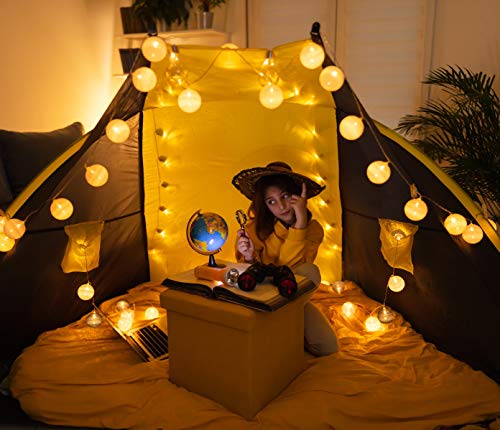 COZYHOME Lampiony LED 7m 8 Trybów Timer Ciepłe Białe Na Zewnątrz — miniatura 6