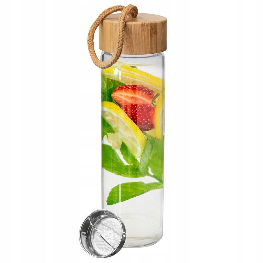 Láhev na vodu se sítkem o objemu 450 ml