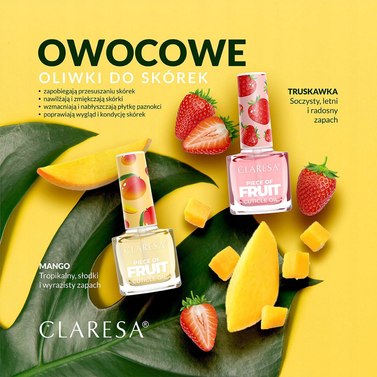 

Claresa oliwka Strawberry 5 g
