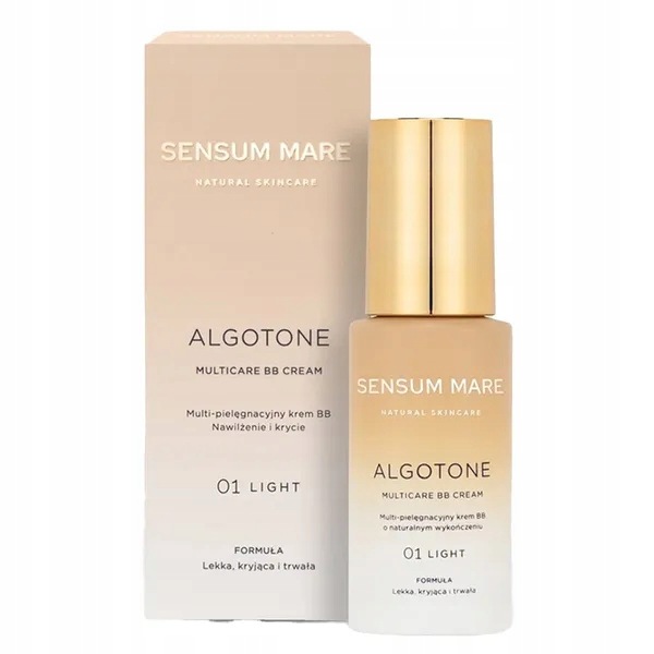 Sensum Mare Algotone, víceúčelový Bb krém, 01 light, Spf 15, 30 ml
