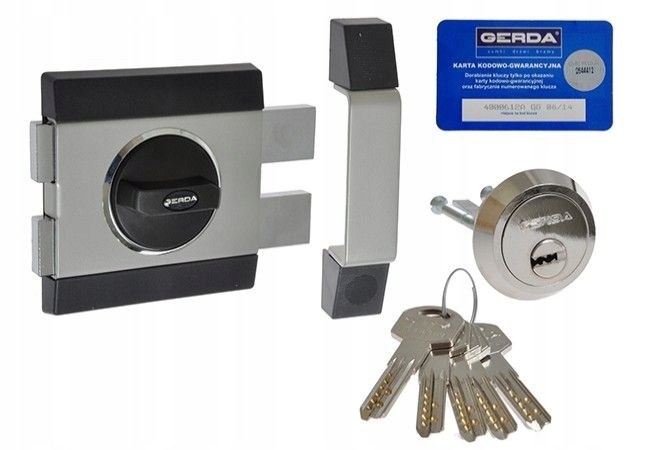 玉鋼　No.17 約300g 4個セット Zamek nawierzchniowy Gerda ZX1000 SATYNA • Cena, Opinie • Zamki