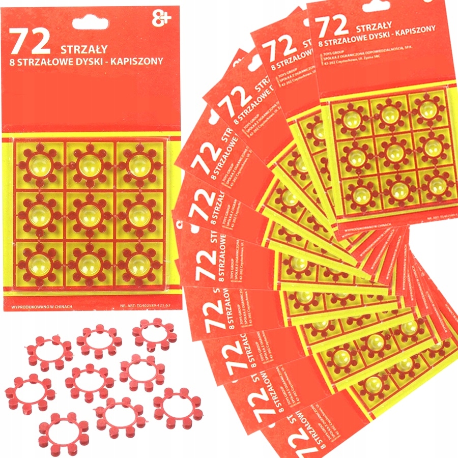 

Kapiszony 1440szt Spłonka Naboje Do Pistoletu x20