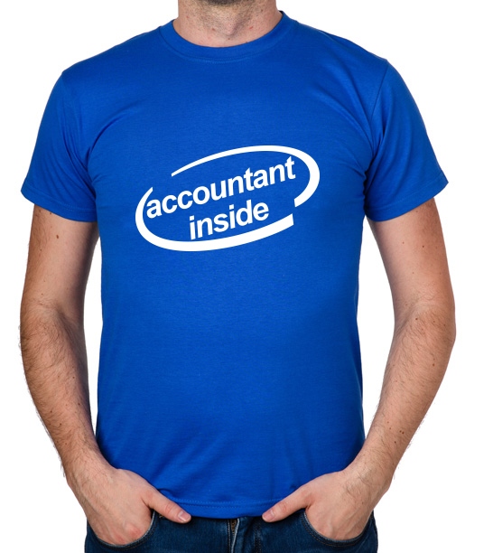 

koszulka Accountant Inside prezent